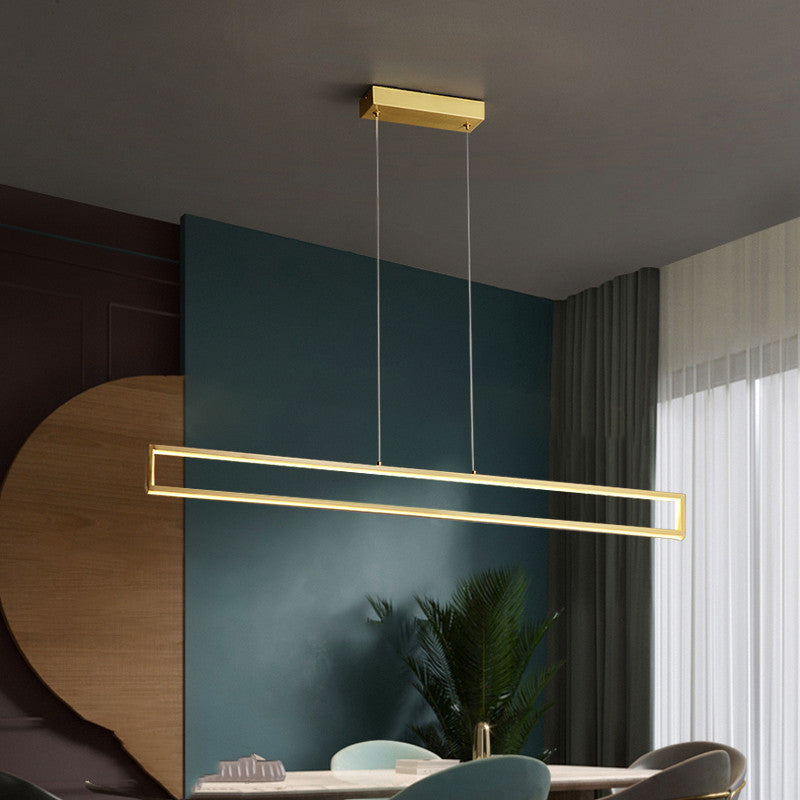 Extremely Simple And Luxurious All Copper Lighting