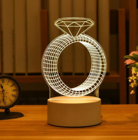 Gift Web Celebrity Douyin Creative 3D Small Night Light