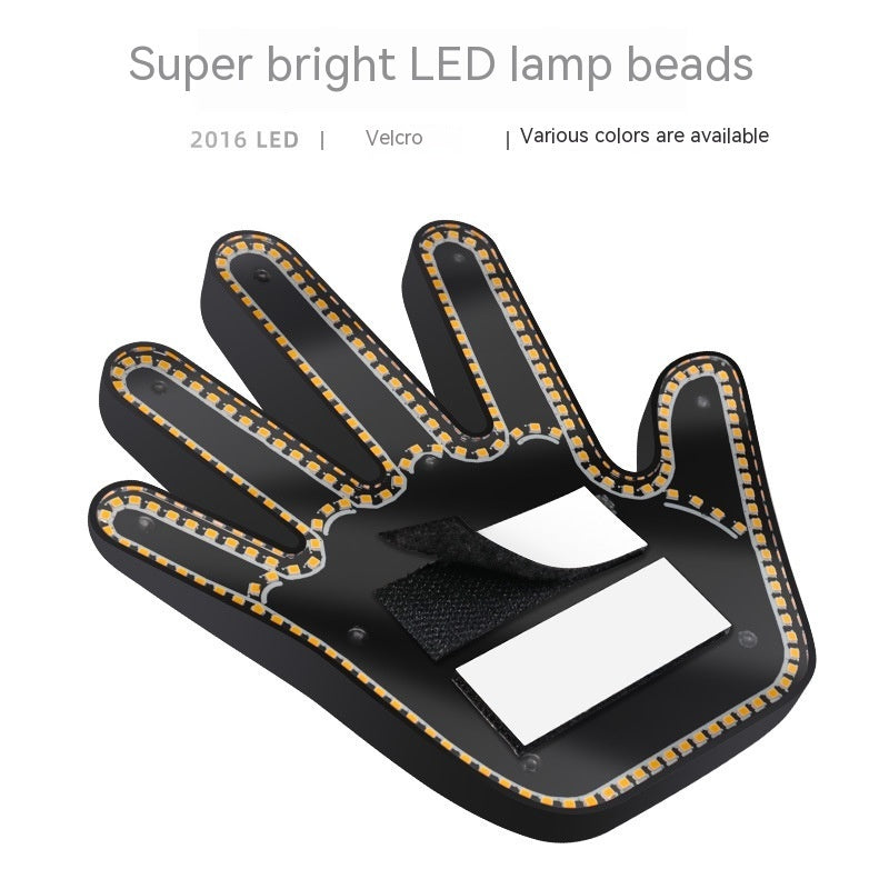 Car Gesture Light Finger Lights Car Multifunction