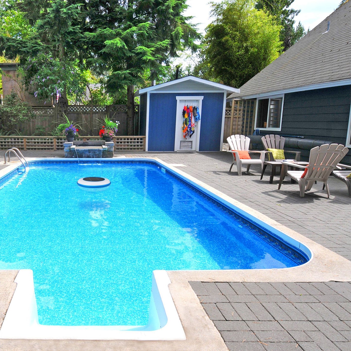 Solar Copper Silver Ion Water Processor Pool Purifier