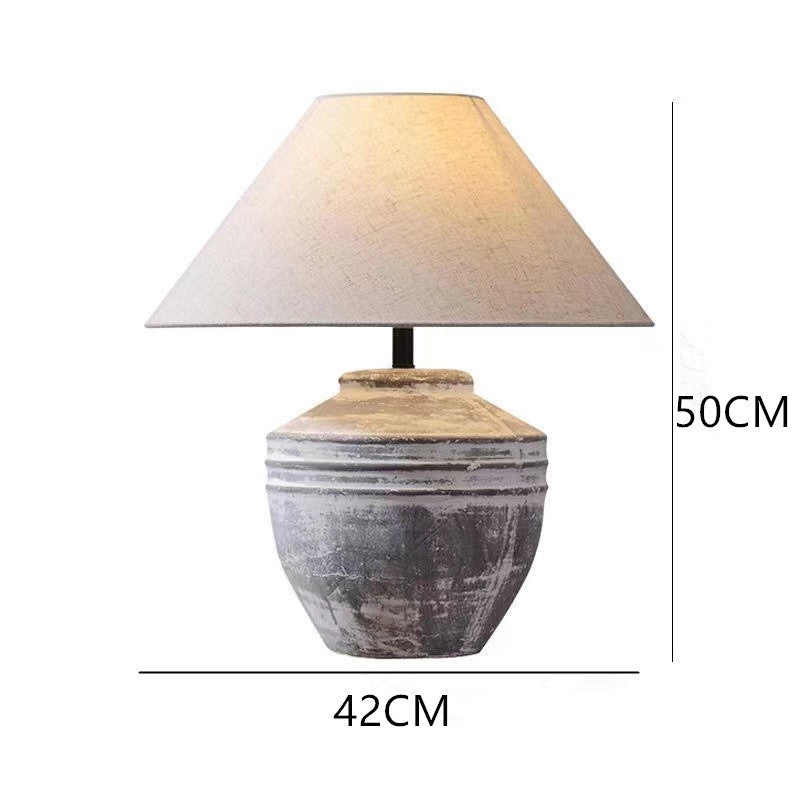 Ceramic Table Lamp Silent Style Large Modern Ornament