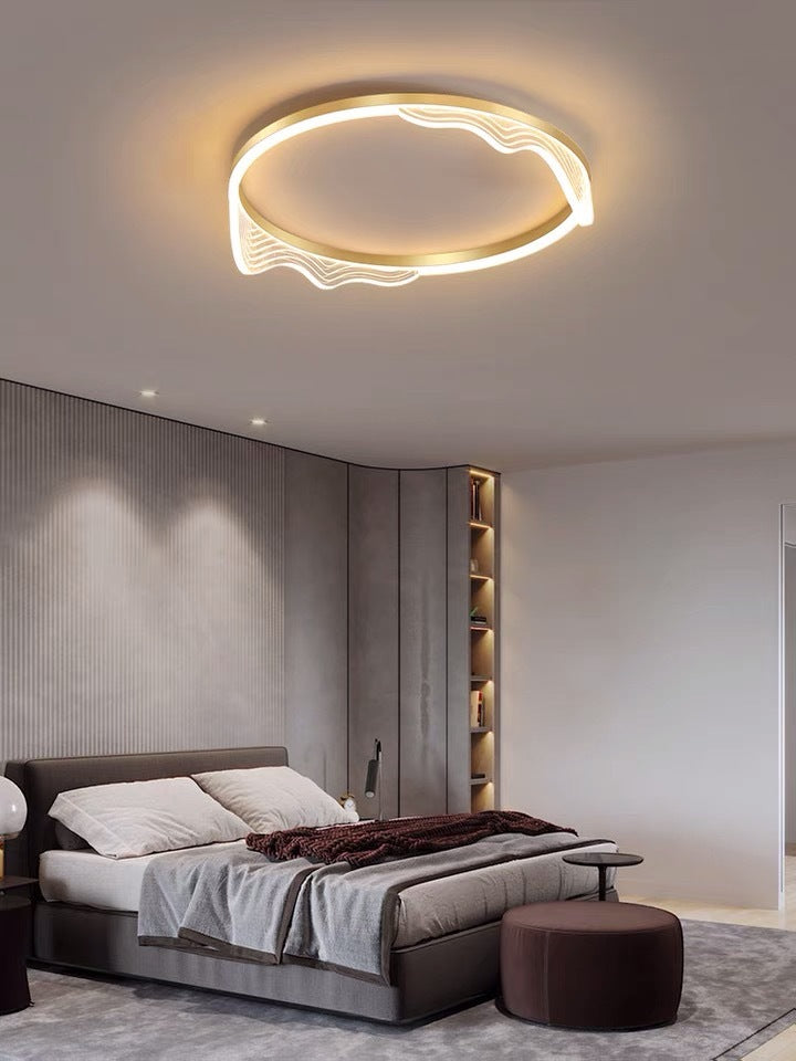 Simple Modern Atmosphere Led Ceiling Light Creative