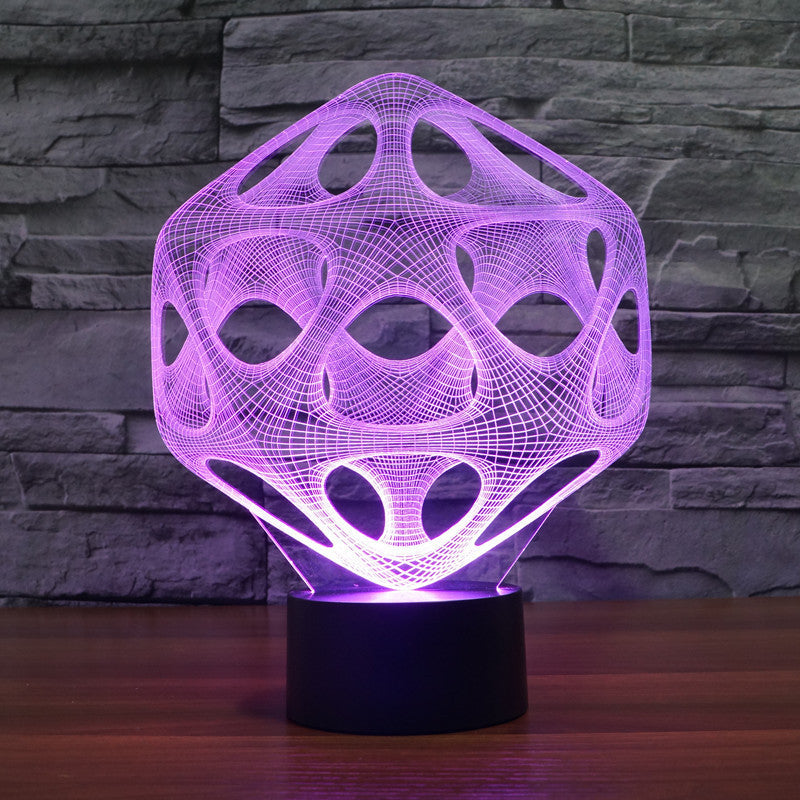 Abstract Colorful Touch LED3D Visual Light