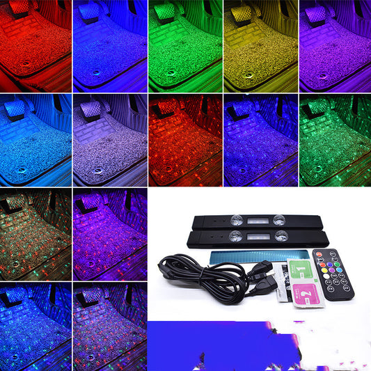 Decoration Ambience Light Car Charging Sole Modification