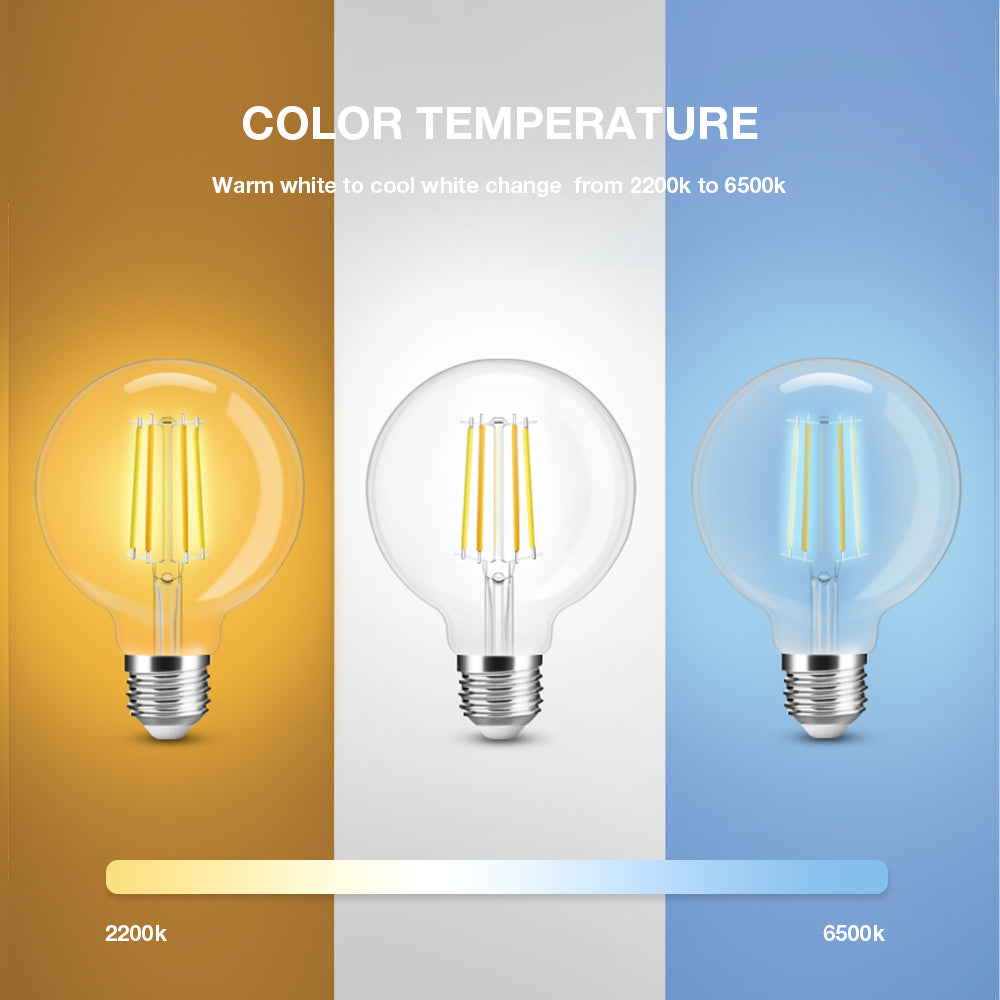 G95 Glass Retro Filament Lamp