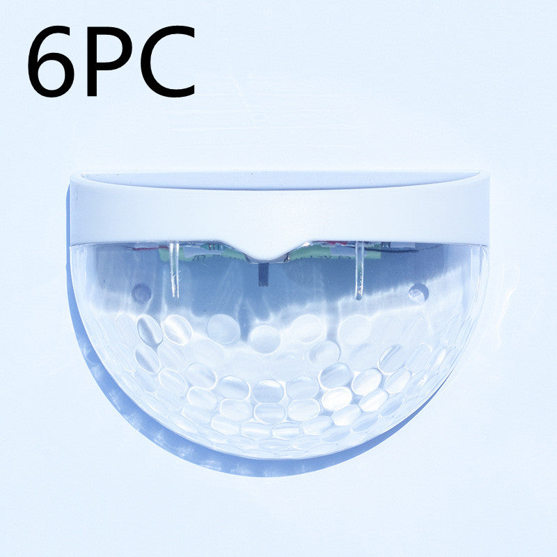 Solar Light Outdoor Waterproof Semicircular Fence Lamp Water Drop