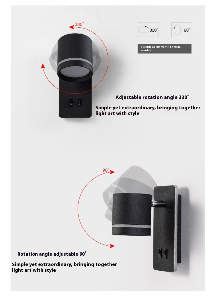 Nordic Modern Minimalist LED Reading Spotlight