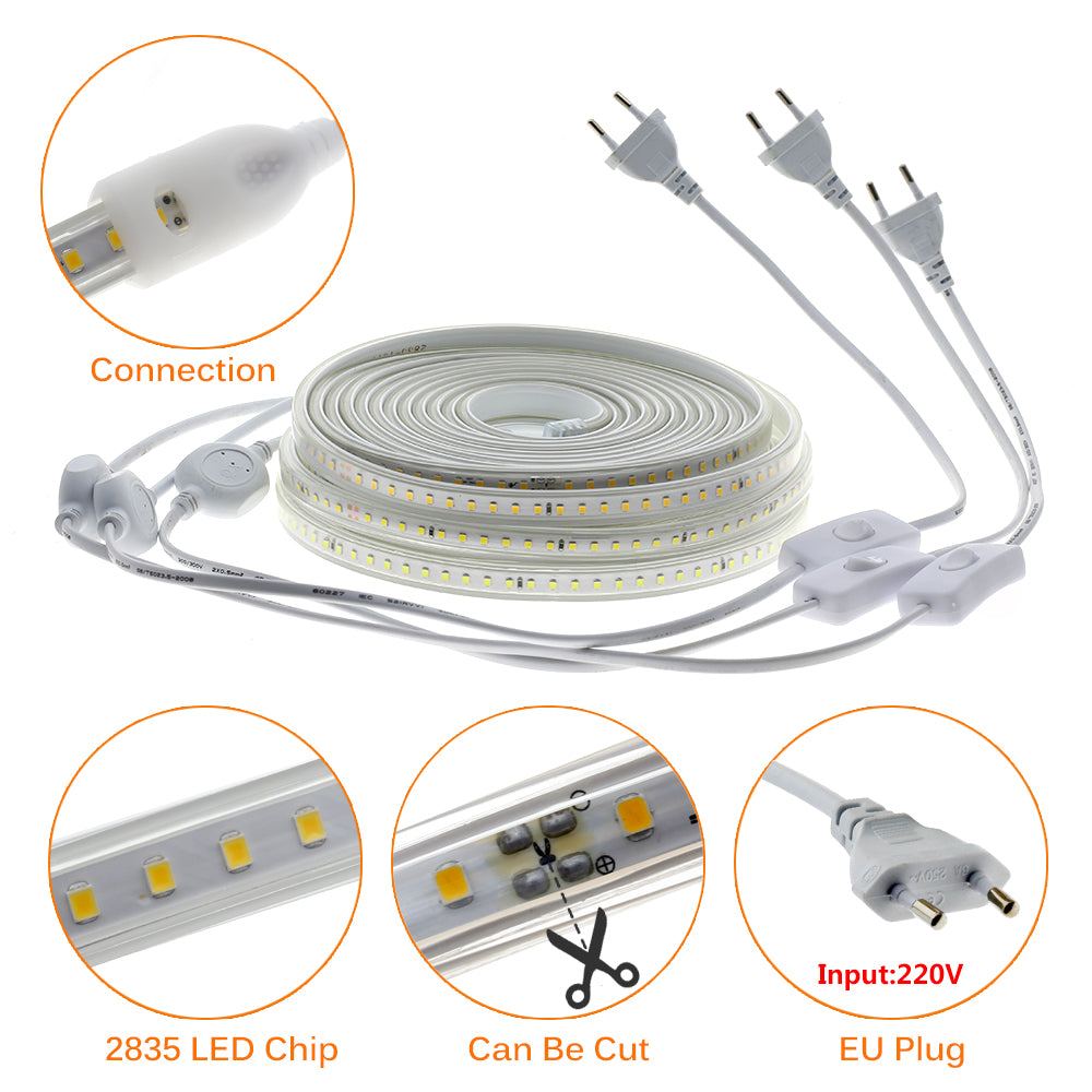 LED Patch 220 Bright Light With Outdoor Waterproof 120 Light