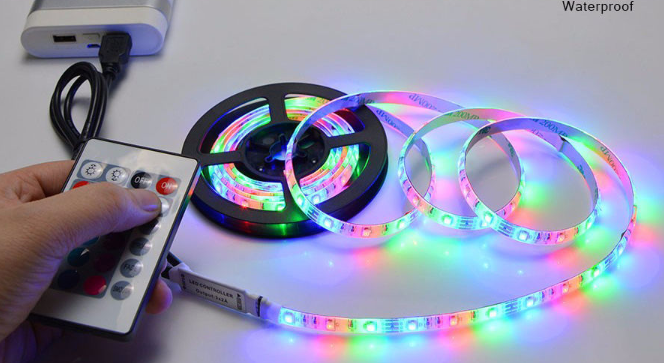 Flexible Strip Led Light Brightness Waterproof Home Decor