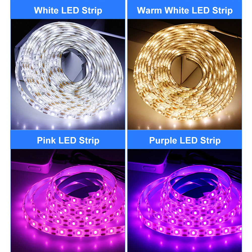 5V USB 2835SMD RGB LED Strip Tape