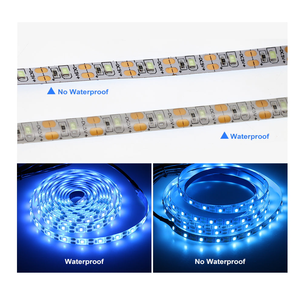 5V USB 2835SMD RGB LED Strip Tape