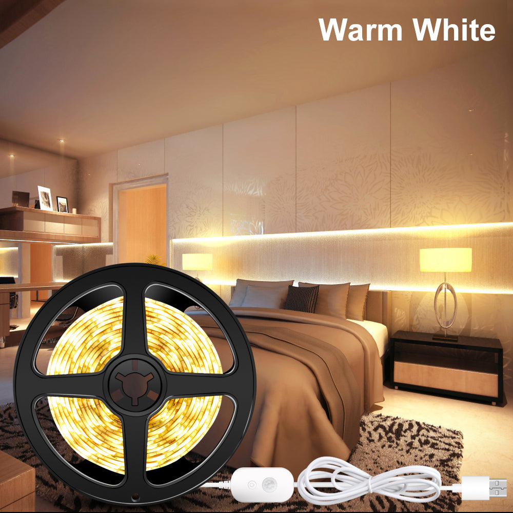 Led Light With Usb Human Body Intelligent Sensor Waterproof Light