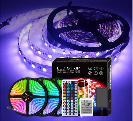 Remote Control 12V Colorful Color-changing Soft Light Strip