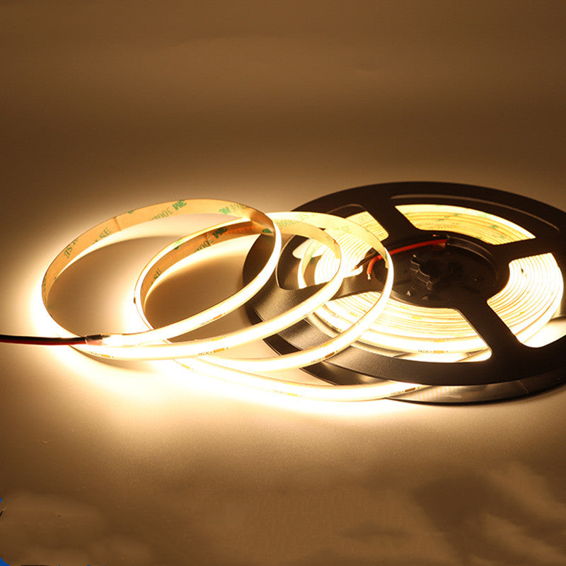 480 Color Temperature COB Light Strip Neon 24V Flexible Embedded