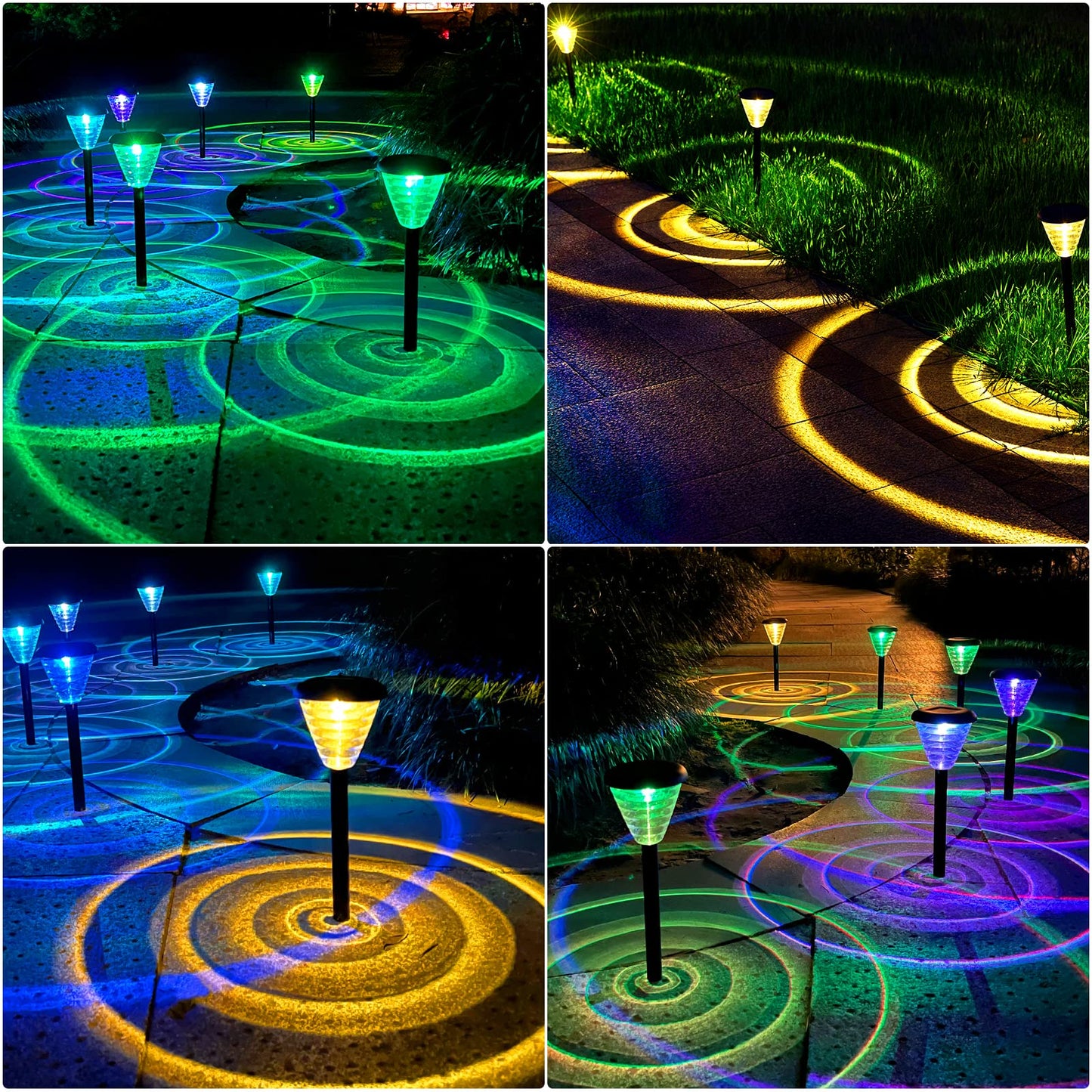 Solar Pathway Lights Led Home Outdoor Waterproof Garden Light