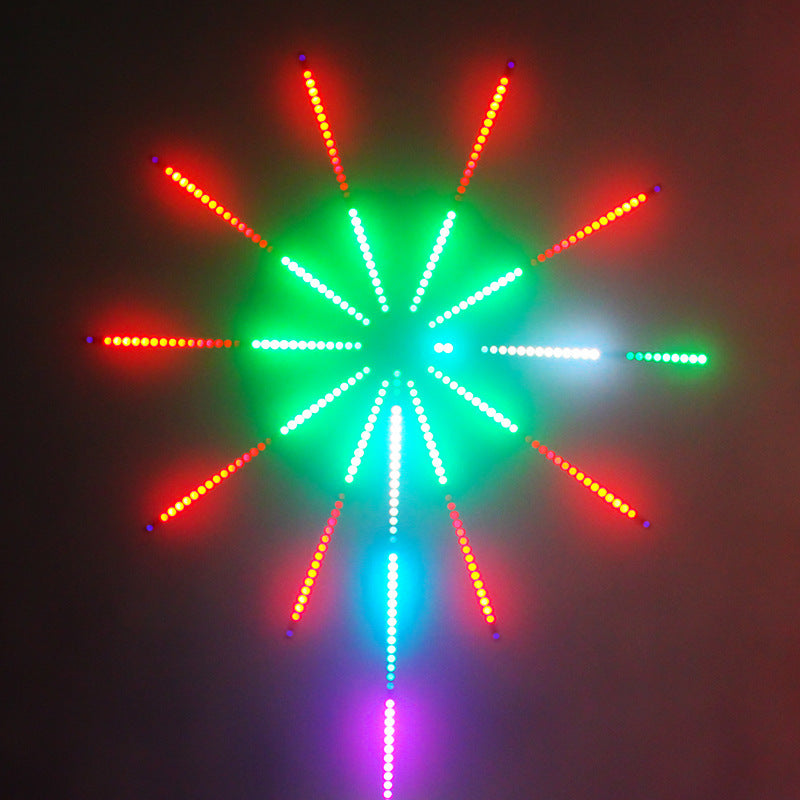 LED Fireworks Light With Digital Multifunction Light Bar Light