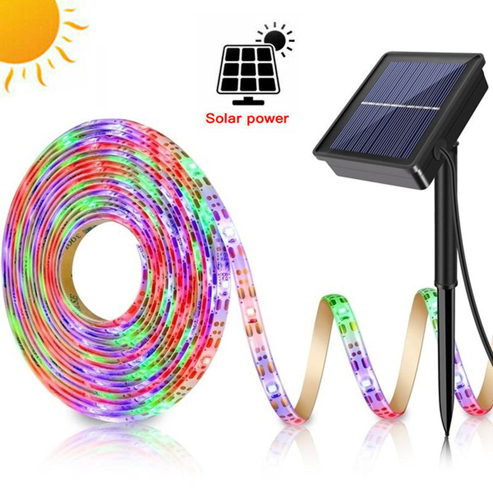 Solar light strip holiday decoration luminous lamp