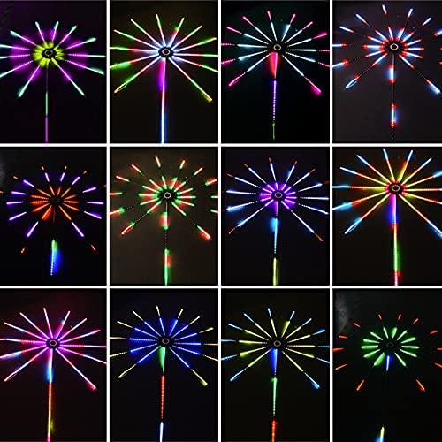 Firework Lights LED Strip Music Sound Sync Color Changing