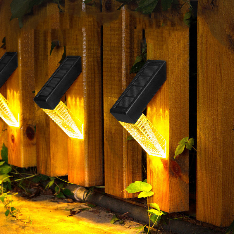 LED Solar Stairs Lights Outdoor Lighting Waterproof Step Deck Light