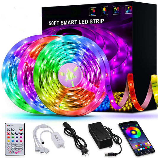 LED Epoxy Waterproof Bluetooth Music Light Band Set