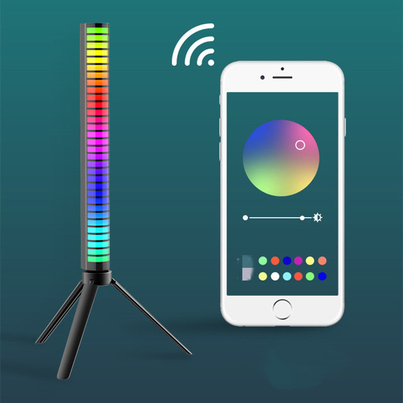 Car Sound Control Light RGB Voice-Activated Music Rhythm Light