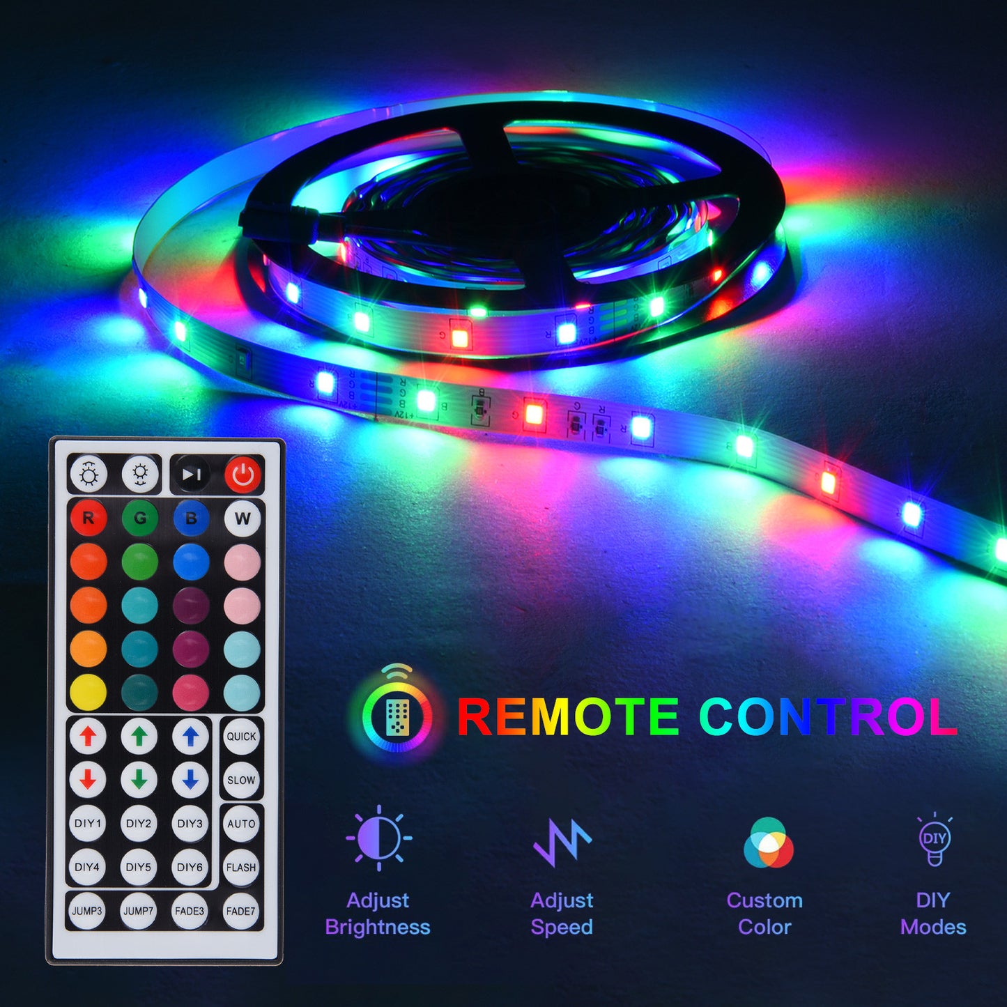 5M 3528 RGB LED Strip Strip Strip Strip Lights SMD Lights String Lights