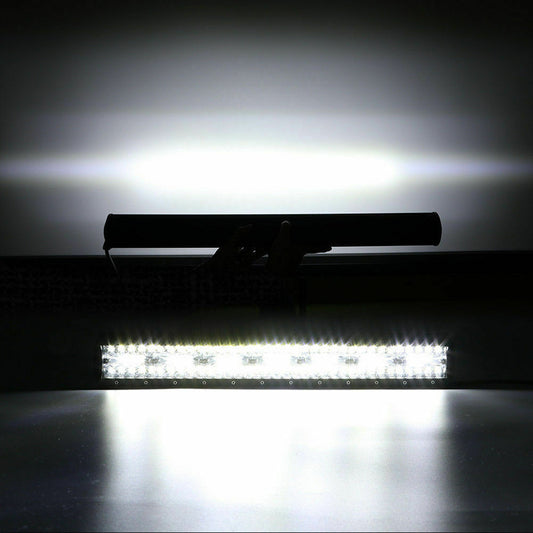 Automotive LED Strip Lights Three-row Work Light Off road Vehicle Top Light