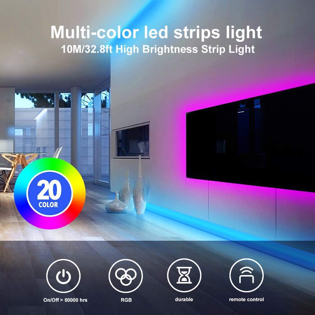 Smart WIFI lamp with LED flexible light bar