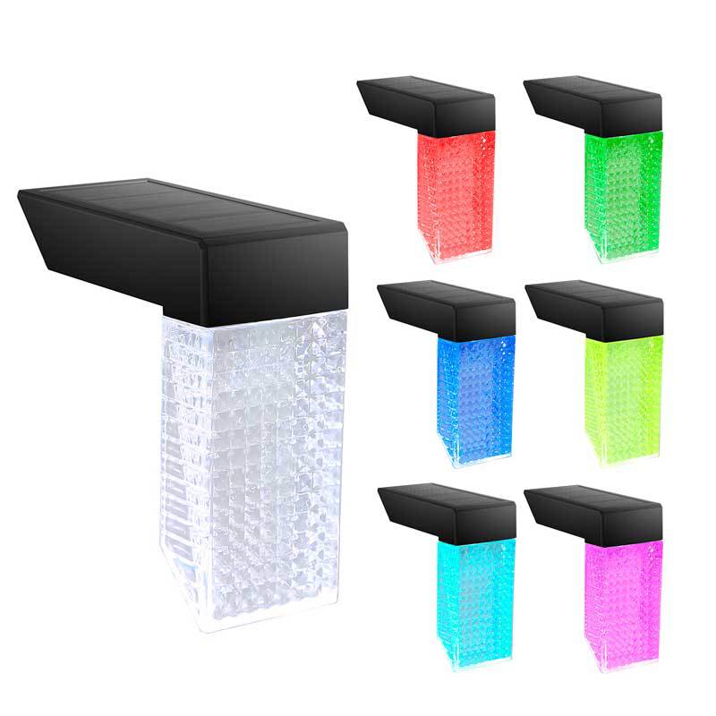 LED Solar Stairs Lights Outdoor Lighting Waterproof Step Deck Light