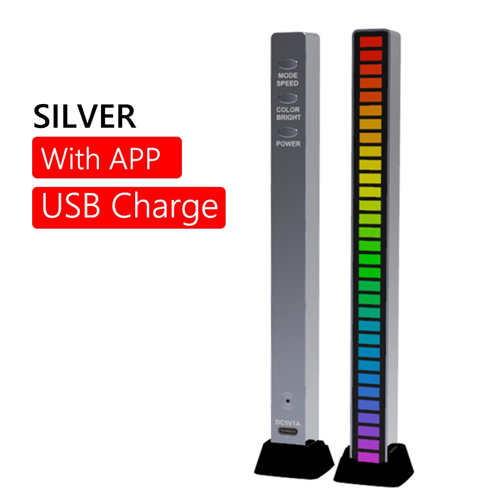 Colorful Sound Control Light USB/Rechargeable