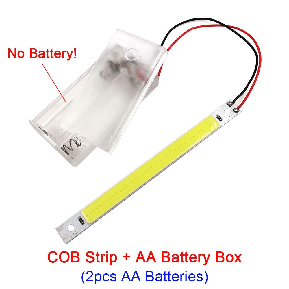 Battery USB Powered COB LED Strip Light