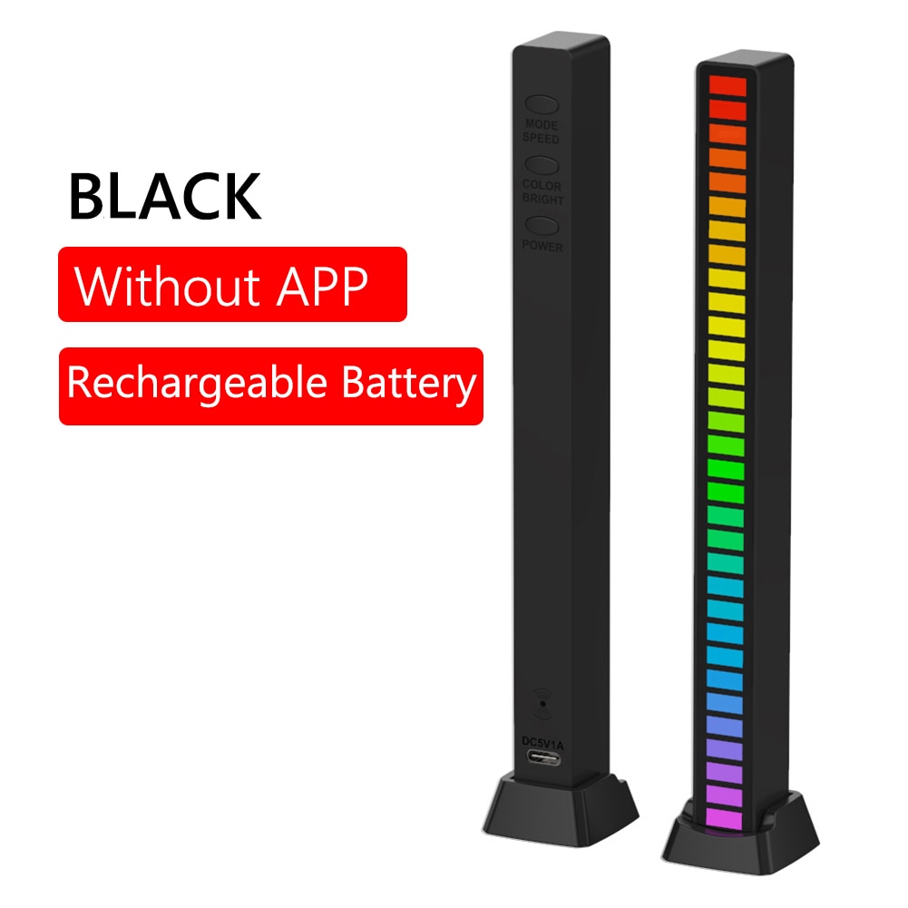 Colorful Sound Control Light USB/Rechargeable