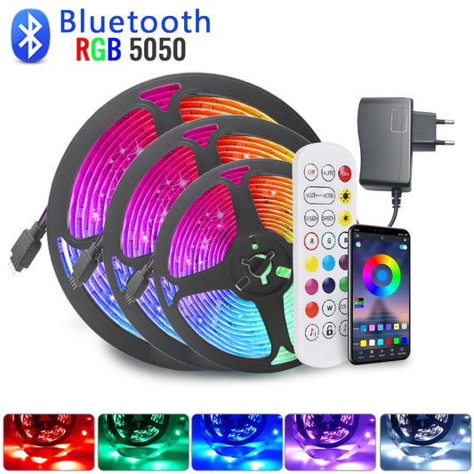 Led Lights Strips Bluetooth 15M 5050 Waterproof WIFI RGB