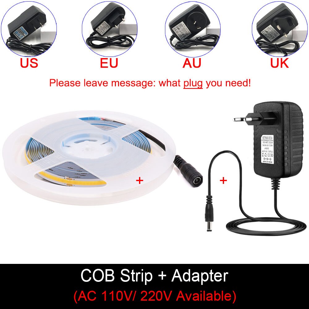 COB LED Strip Kit With Dimmer Sensor