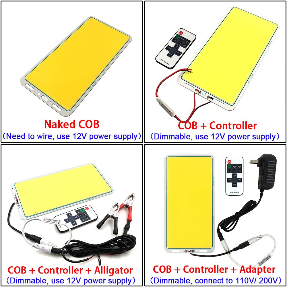 Ultra Bright Dimmable 100W 12V LED COB Light