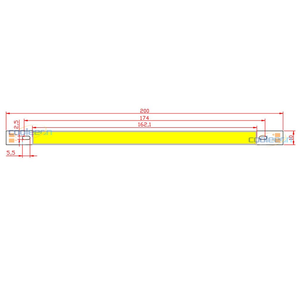 LED COB Bulb LED Bar Lights 10W 20CM Strip