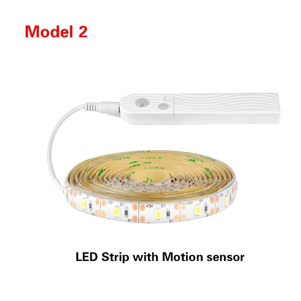 LED Under Cabinet light LED Strip led Lamp with Wireless PIR Motion