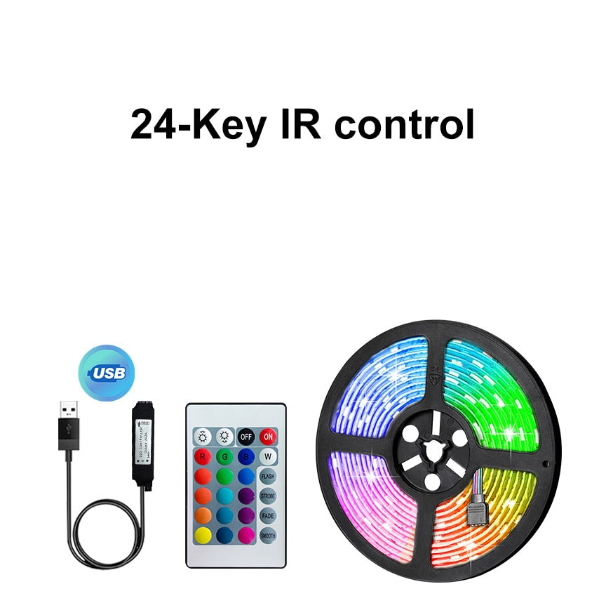 USB LED strip Light RGB Wifi USB Infrared Bluetooth