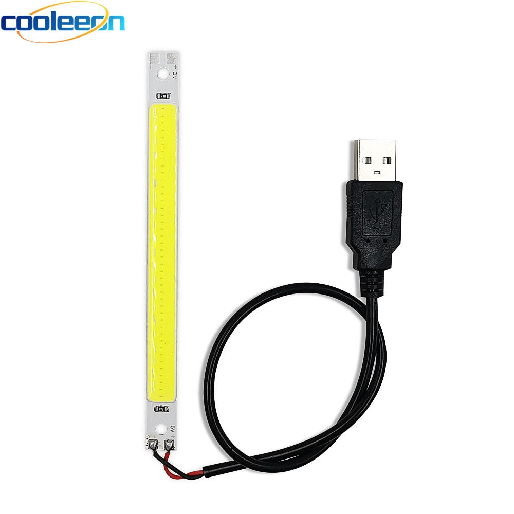 Battery USB Powered COB LED Strip Light