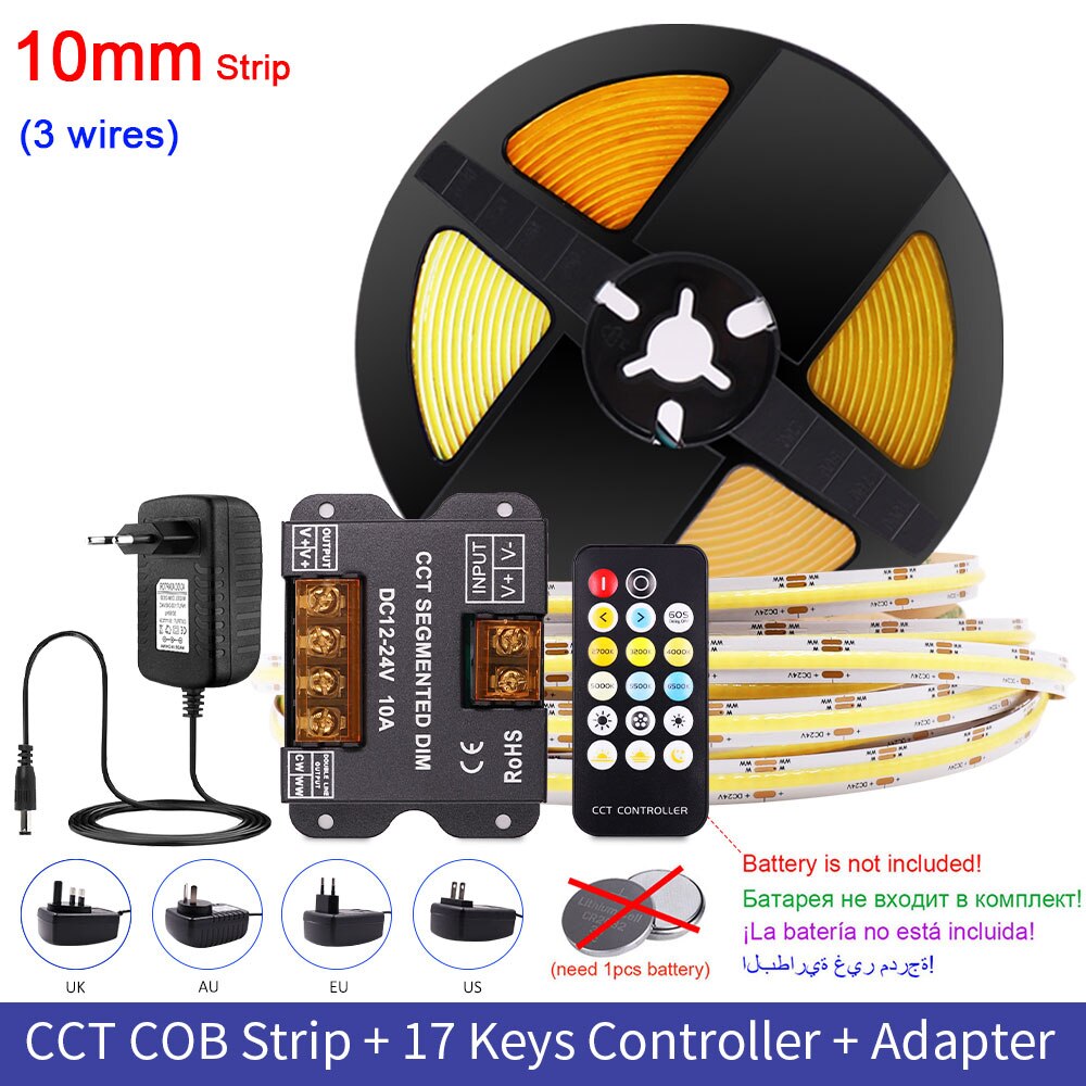 Color Temp Dimmable 3 2 Wire Bicolor LED Tape