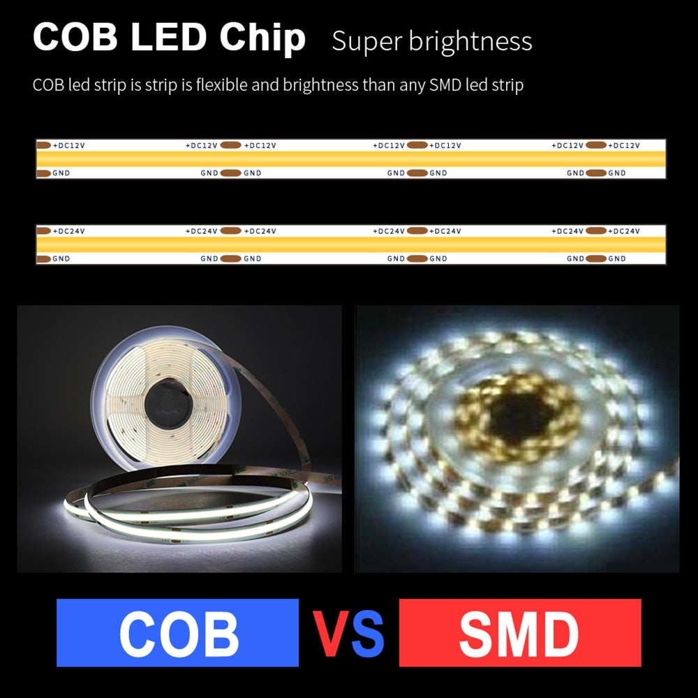 LED Strip Light Kit 3000K 4000K 6000K