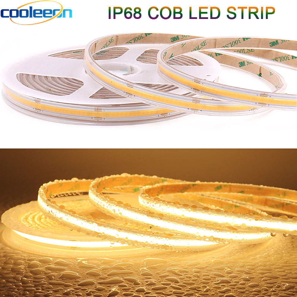 IP68 Waterproof COB Strip LED Light Bar – Led Strips Room