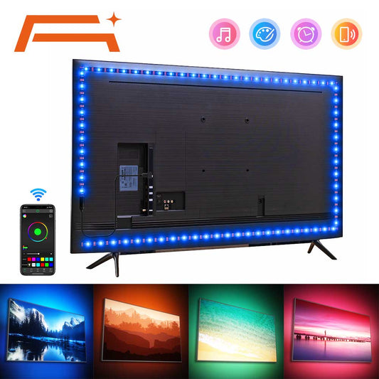 LED Strip Lights Bluetooth APP Control Colorful Led Tape For TV