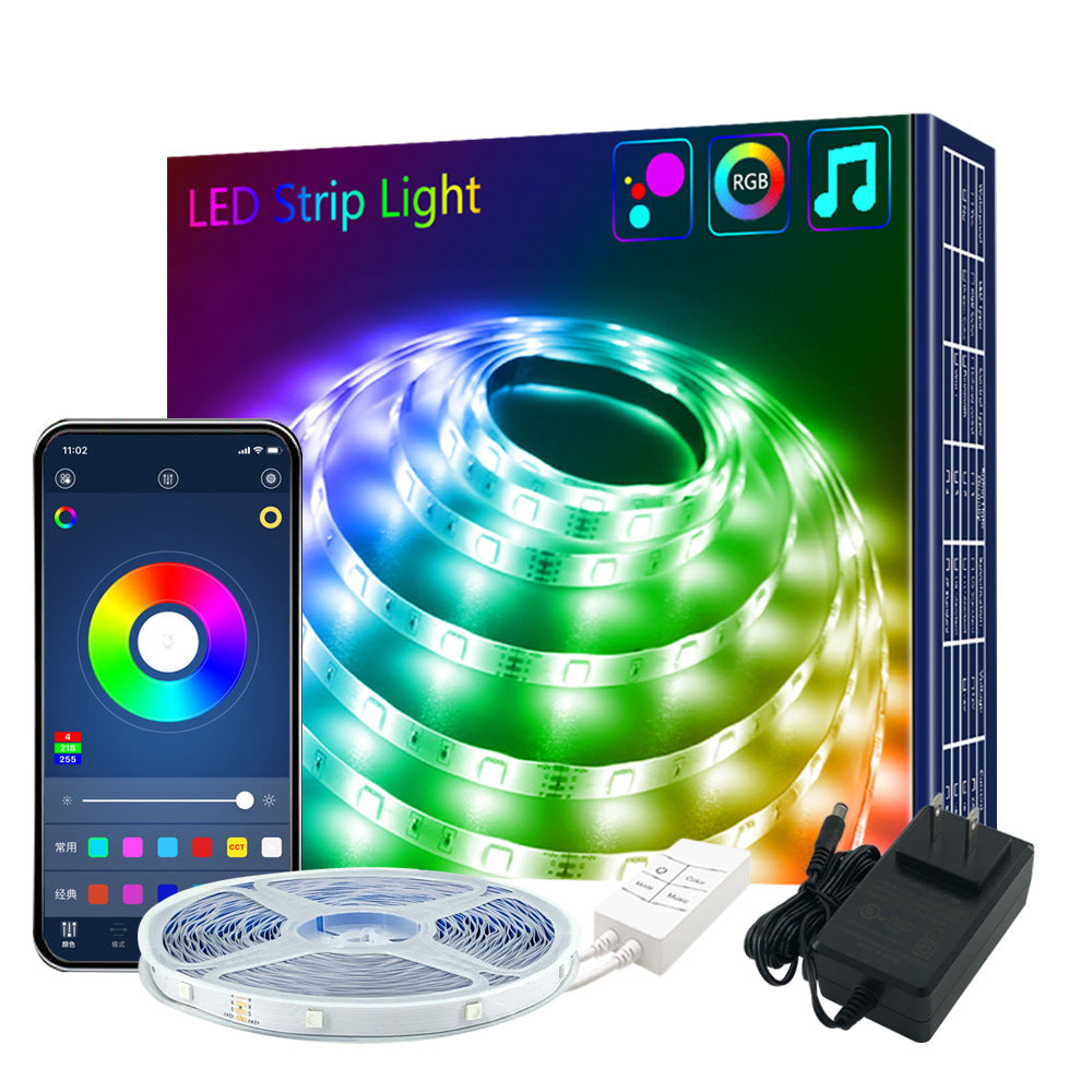Led Strip Rom Bluetooth Light Strip Light Strip Set 5050RGB Music Light Strip – Led ...