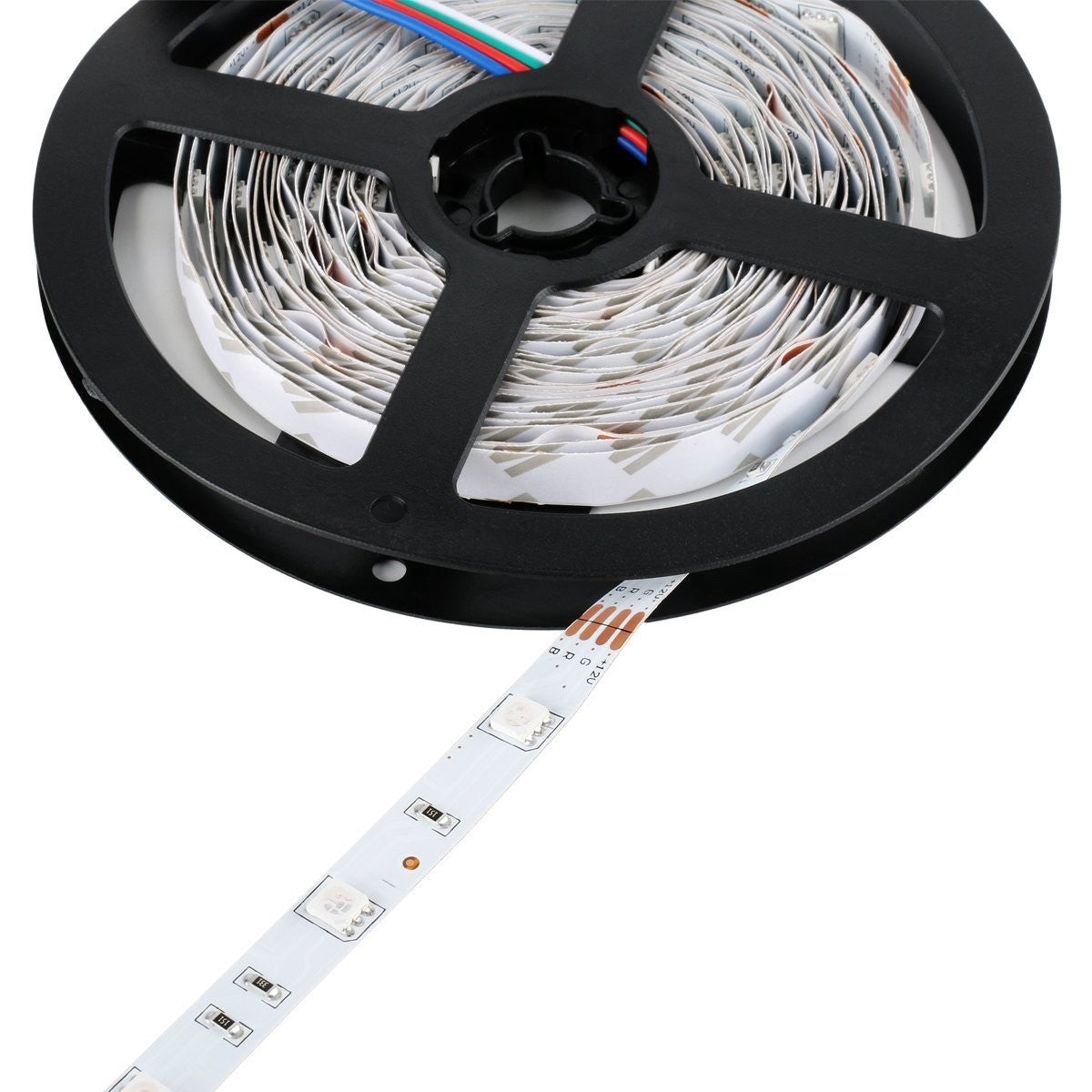 5M 5050 RGB SMD LED Waterproof Flexible Strip 300 LEDs + 44 Key IR Remote