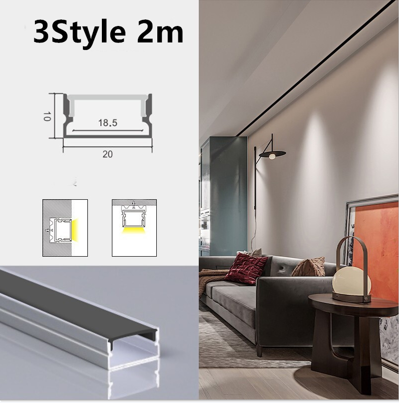 Intelligent Control Flow Strip Light Strip Without Main Frameless