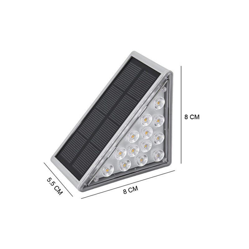 Anti Theft Outdoor LED Solar Stair Light Waterproof