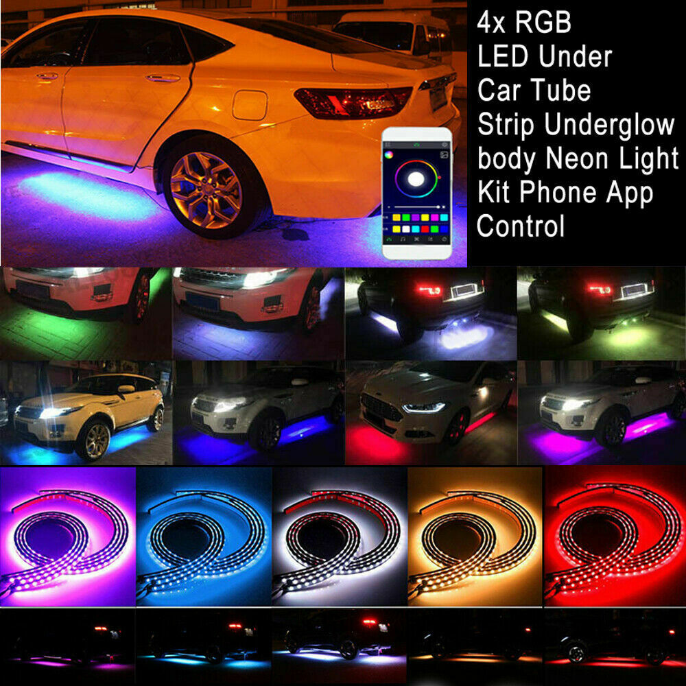 Car Underglow Light Flexible Strip LED Underbody Lights