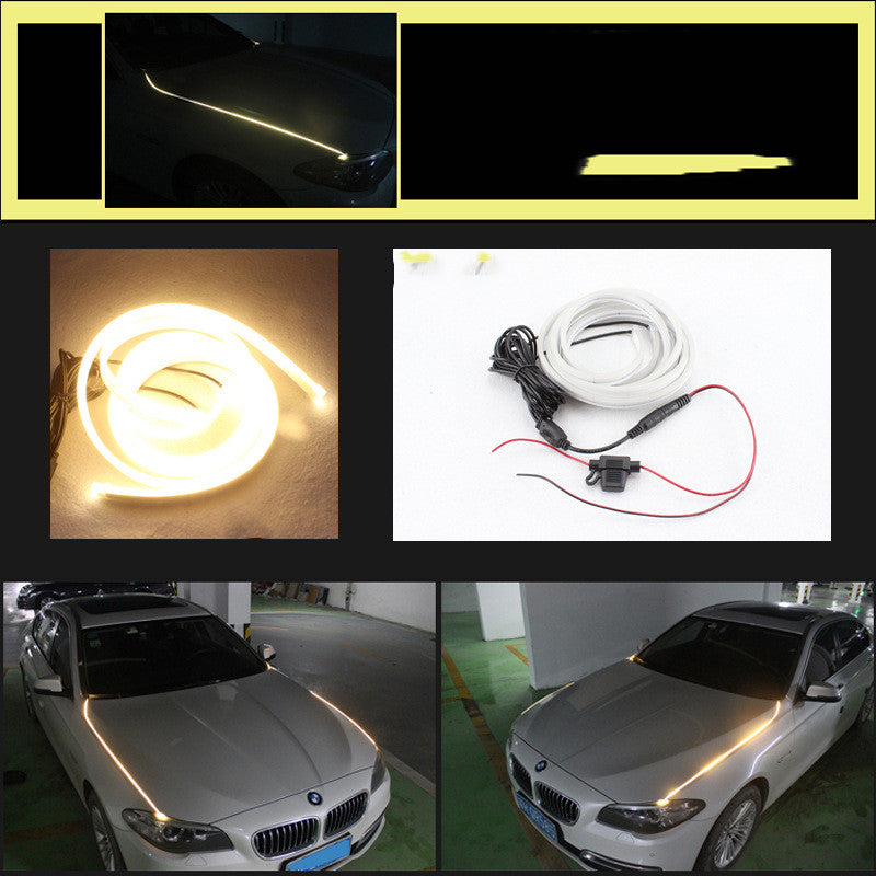 Car Product Headlight Led Daytime Running Light Strip Car Modification