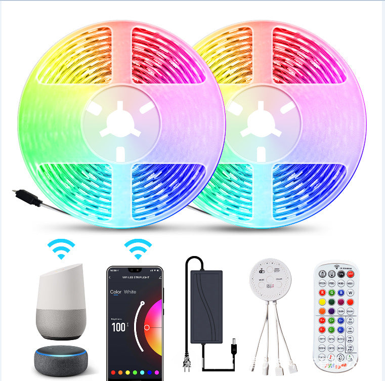 Tuya APP Control LED WIFI Smart Voice Light Strip Set